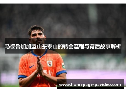 马德鲁加加盟山东泰山的转会流程与背后故事解析 马德鲁加加盟山东泰山的转会流程与背后故事解析