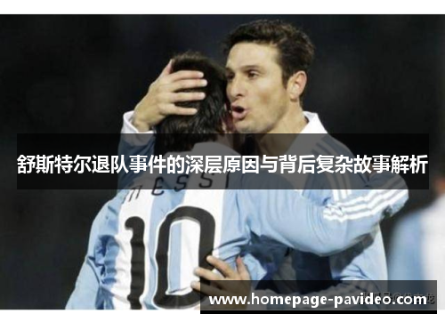 舒斯特尔退队事件的深层原因与背后复杂故事解析