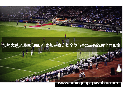 加的夫城足球俱乐部历年参加联赛完整全览与赛场表现深度全面指南