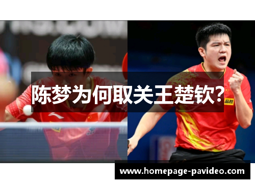 陈梦为何取关王楚钦？