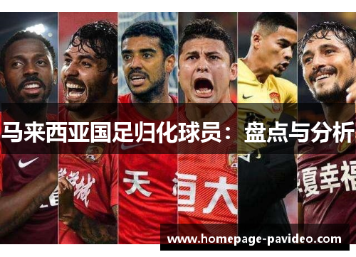 马来西亚国足归化球员：盘点与分析